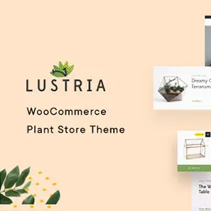 Lustria – MultiPurpose Plant Store WordPress Theme