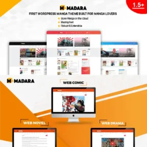 Madara Theme – WordPress Theme for Manga