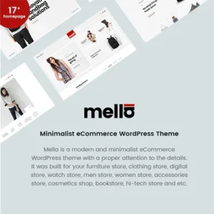 Mella Theme – Minimalist Ajax WooCommerce WordPress Theme
