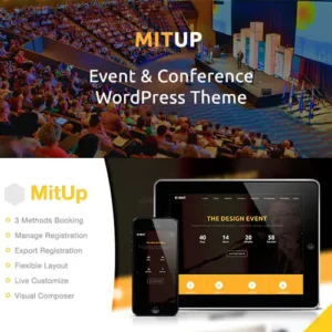 MitUp Theme – Event & Conference WordPress Theme