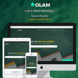 Olam Theme – Easy Digital Downloads Marketplace WordPress Theme