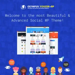 Olympus Theme – Social Networking WordPress Theme