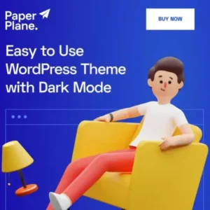 Paper Plane Theme – Modern WordPress Blog Theme