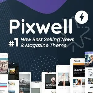 Pixwell Theme – Modern Magazine