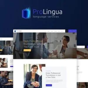ProLingua Theme | Translation Bureau & Interpreting Services WordPress Theme