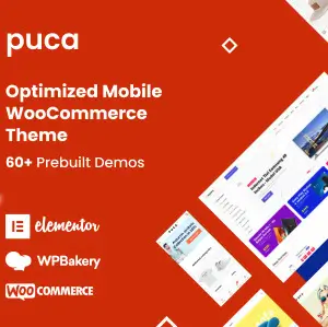 Puca Theme – Optimized Mobile WooCommerce Theme