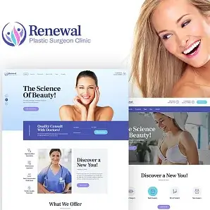 Renewal Theme | Plastic Surgery Clinic Medical WordPress Theme