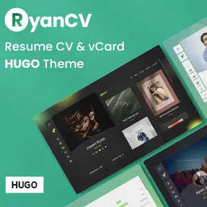 RyanCV Theme – Personal Portfolio Resume Theme