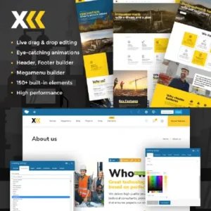 Samatex Theme – Industrial WordPress Theme + Woocommerce