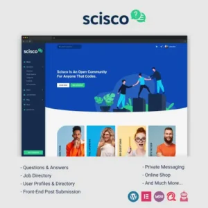 Scisco Theme – Questions and Answers WordPress Theme