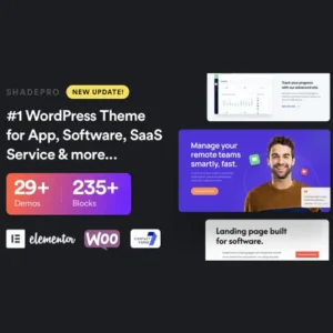 ShadePro Theme- Multi-Purpose WordPress Theme