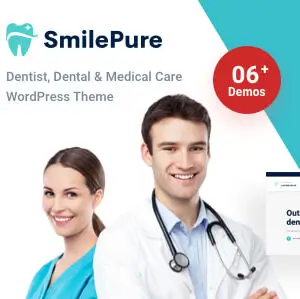SmilePure Theme – Dental & Medical Care WordPress Websites