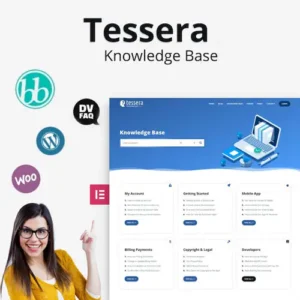 Tessera Theme – Knowledge Base & Support Forum WordPress Theme