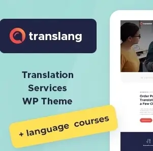 Translang Theme | Translation Services & Language Courses WordPress Theme