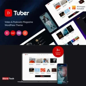Tuber Theme – Video Blog & Podcast WordPress Theme