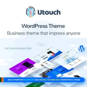 Utouch Theme – Multi-Purpose Business and Digital Technology WordPress Theme