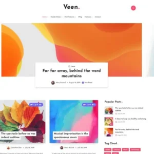 Veen – Minimal Lightweight AMP Blog for WordPress