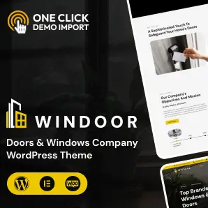 Windoor Theme – Doors and Windows Company WordPress Theme