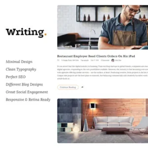 Writing – Personal Blog