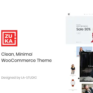 Zuka Theme – Clean, Minimal WooCommerce Theme
