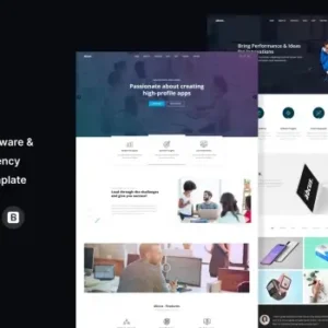 Abcus – SaaS, Software & Digital Agency Template | HTML Template