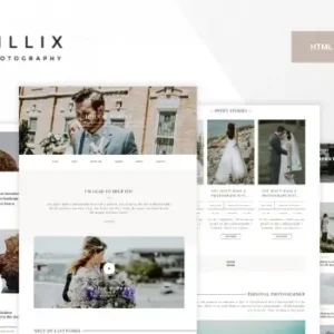 ABRILLIX – Creative Photography Blog Template | HTML Template