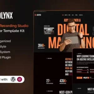 Adlynx – Ads Planner & Digital Marketing Elementor Template Kit
