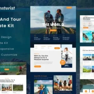 Adventurist – Travel & Tourism Agency Elementor Template Kit