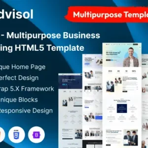 Advisol – Business Consulting HTML Template