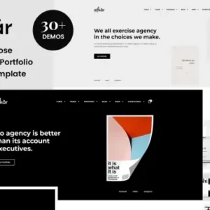 Afkar- Creative Multi-Purpose HTML Theme