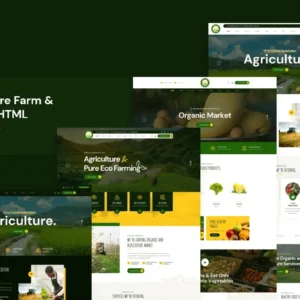 Agrion – Agriculture Farm & Farmers HTML Template