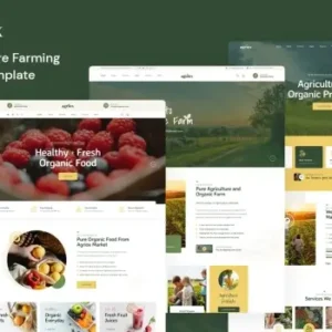 Agriox – Agriculture Farming HTML Template