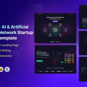 AI & Artificial Neural Network Startup Template | HTML Template