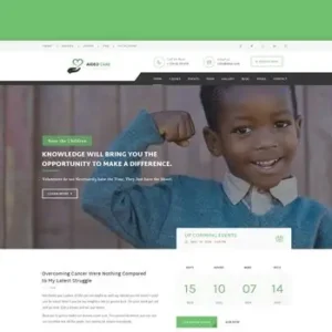Aideo – Non-Profil Charity HTML Template