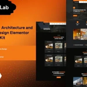 ArchLab – Architecture & Interior Design Elementor Pro Template Kit