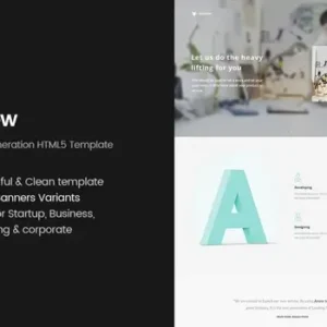 Arrow – Lead Generation Landing Page | HTML Template