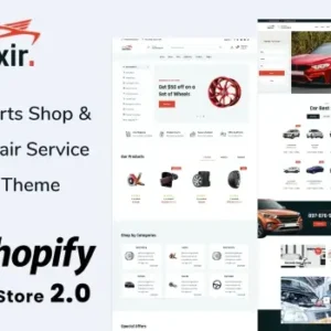 Autixir – Auto Parts Shop Shopify Theme OS 2.0