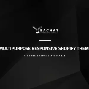 Bachas – Sectioned Multipurpose Shopify Theme