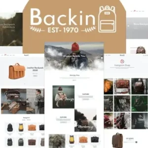 Backin – Bags And Backpack Modern Shopify Theme