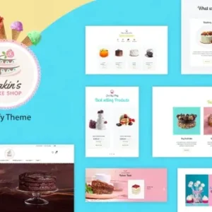 Bakins | Cake Shopify Theme