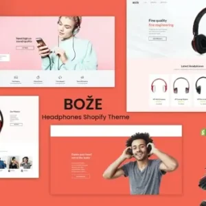 Boze – Headphone and Audio Store Shopify Theme