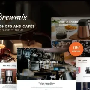 Brewmix – Coffee Shops and Cafés Shopify Theme