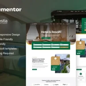 Calestia – Hotel & Resort Elementor Template Kit