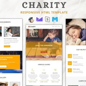 Charity – Responsive Email Template