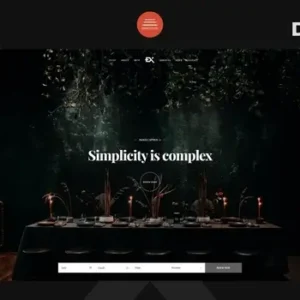 Dinex – One Page Restaurant Template | HTML Template