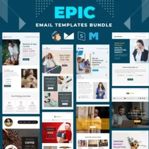 Epic – Multi-Concept Email Templates Bundle