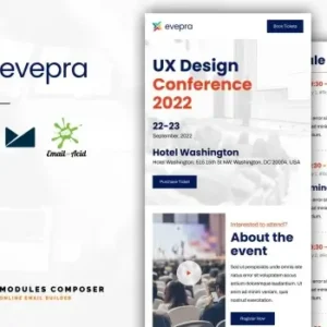 Evepra – Event / Conference Responsive Email