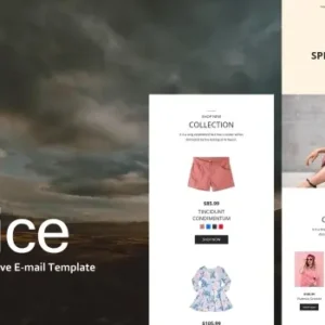 Fice – Ecommerce Responsive E-mail Template