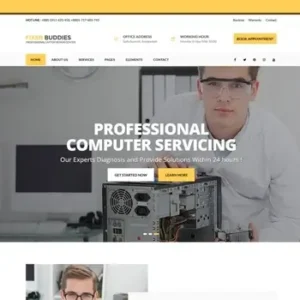 Fixer Buddies – Computer Repair HTML5 Template