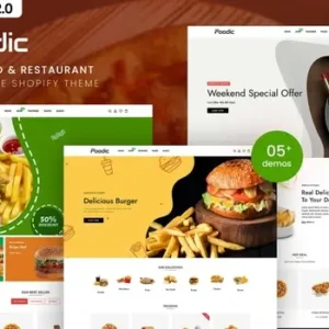 Foodic – Fast Food & Restaurant Shopify 2.0 Theme